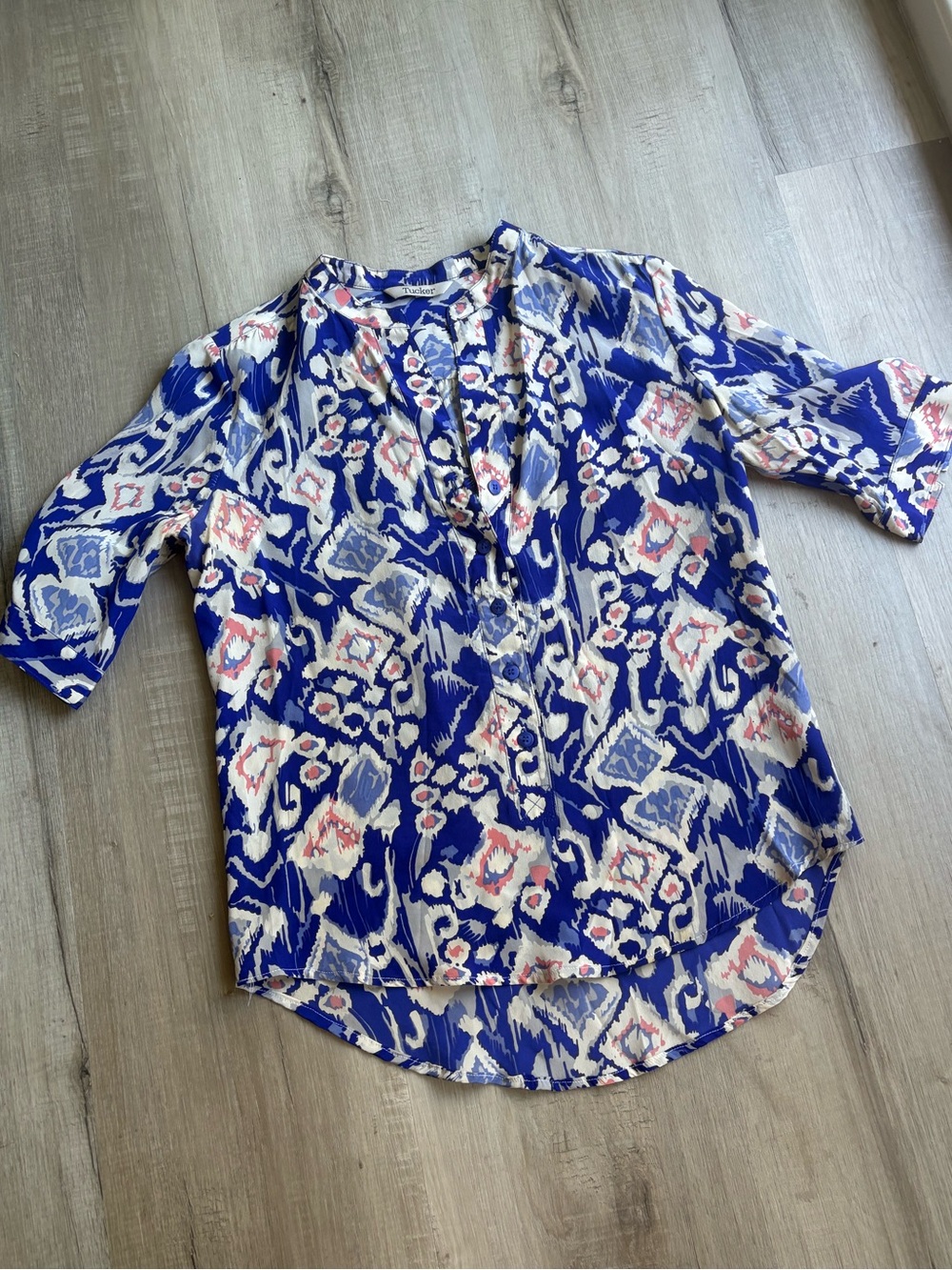 Tucker by Gaby Basora silk top